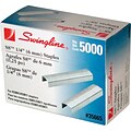 Swingline® S8™ Crown Staples, 1/4 Length, 105/Per Strip, 5,000/Per Box (35665)