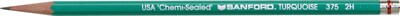 Sanford Prismacolor® Turquoise Drawing Pencils, 2H, 12/St