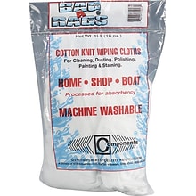 United Facility Supply, Multipurpose Wiping Cloths, Cotton, White (N250CW01)