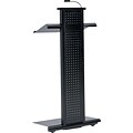 Safco Group Lighted Lectern, Black, 51H x 22W x 18D