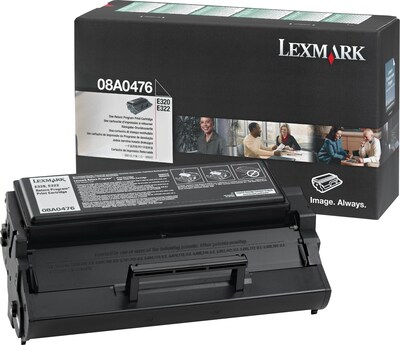 Lexmark 08A0476 Black Standard Yield Toner Cartridge