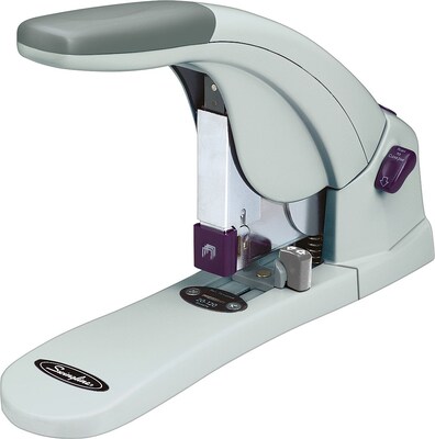 Swingline LightTouch Reduced-Effort Heavy Duty Desktop Stapler, Reduced Effort, 120-Sheet Capacity, Gray/Silver (90010)