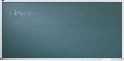 Quartet® Black Chalkboard, Aluminum Frame, 4 x 8 (ECA408B)