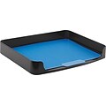 Diversity Products Solutions Tray,Side Load Stackable,Letter, Black