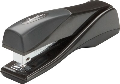Swingline Optima Grip Desktop Stapler, 25-Sheet Capacity, Graphite Black (87810)
