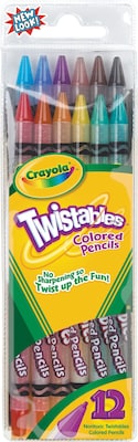 Crayola Erasable Colored Pencils, 12 Per Box, 6 Boxes