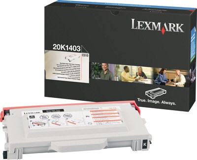 Lexmark 20K1403 Black Toner Cartridge, High Yield