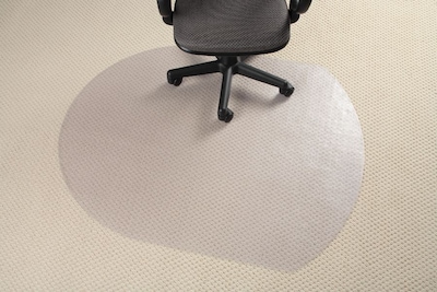 Deflect-O DuraMat Hard Floor Chair Mat, 39 x 49, Clear (CM23091H)