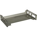 Stackable Desk Tray, Side-Load, Legal-Size, Smoke