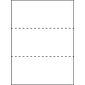 Domtar Perforated Custom Cut-Sheet Copy Paper, 8.5" x 11", 20 lbs., White, 2500 Sheets/Carton (851332CT)