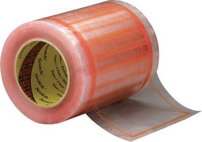3M™ Pouch Tape Rolls, 5x6, 333 Pouches/Roll, 12 Rolls/Case