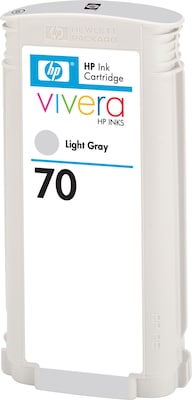 HP 70 Light Gray Standard Yield Ink Cartridge (C9451A)