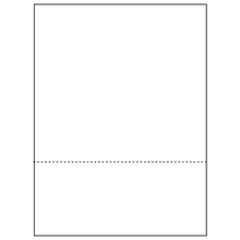 Laser Bond Custom-Cut Sheet Paper, 8.5 x 11, 20 lbs., White, 500 Sheets/Ream (30030/DPP851035)