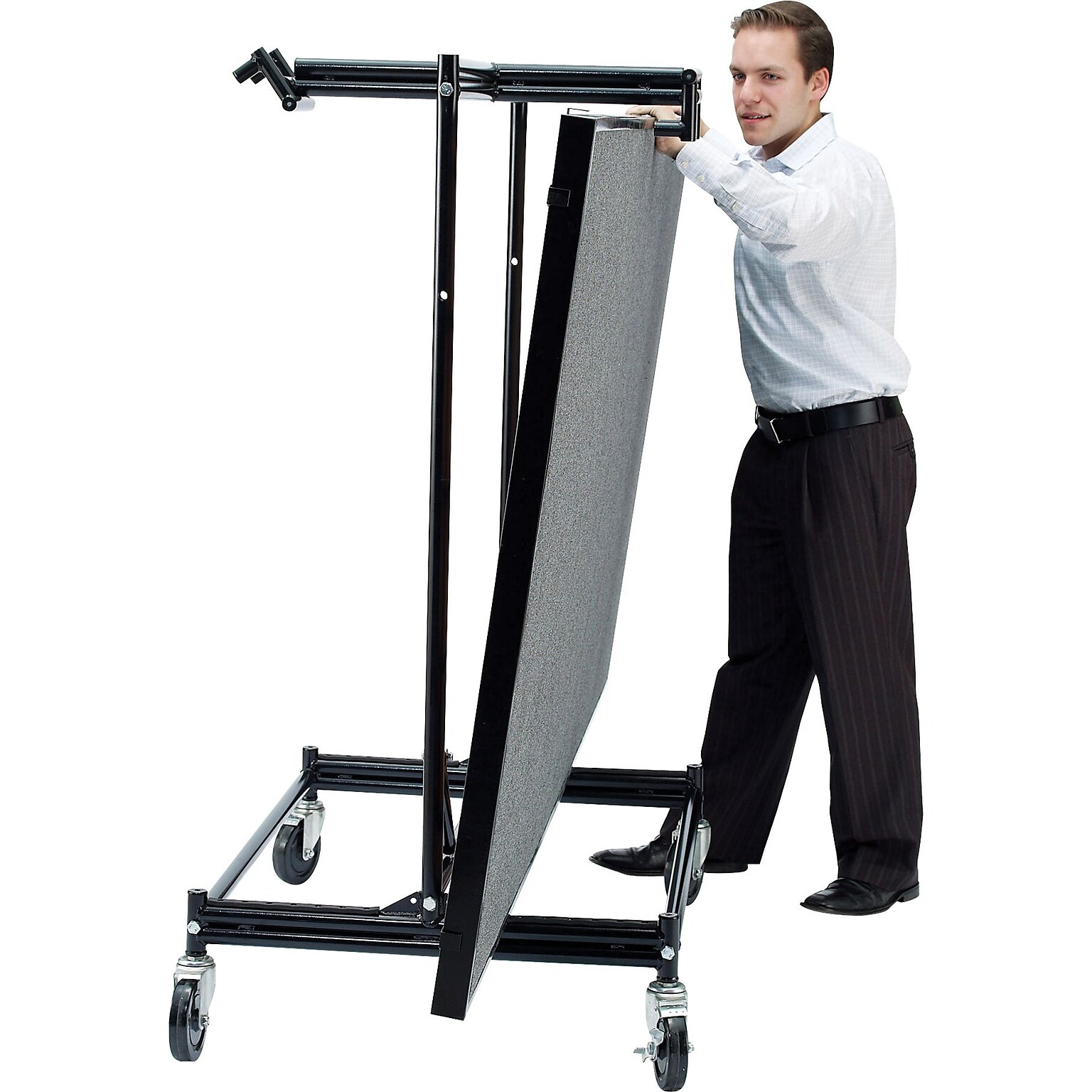 NPS Stage Dolly for Use with 36 W or 48 W Stages, Black (SDL)