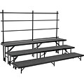 National Public Seating RT2LHB Portable Risers