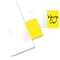 Redi-Tag Easy-To-Read Self-Stick Index Tabs, 1 Wide Yellow, 50 Tabs/Pack (76805)