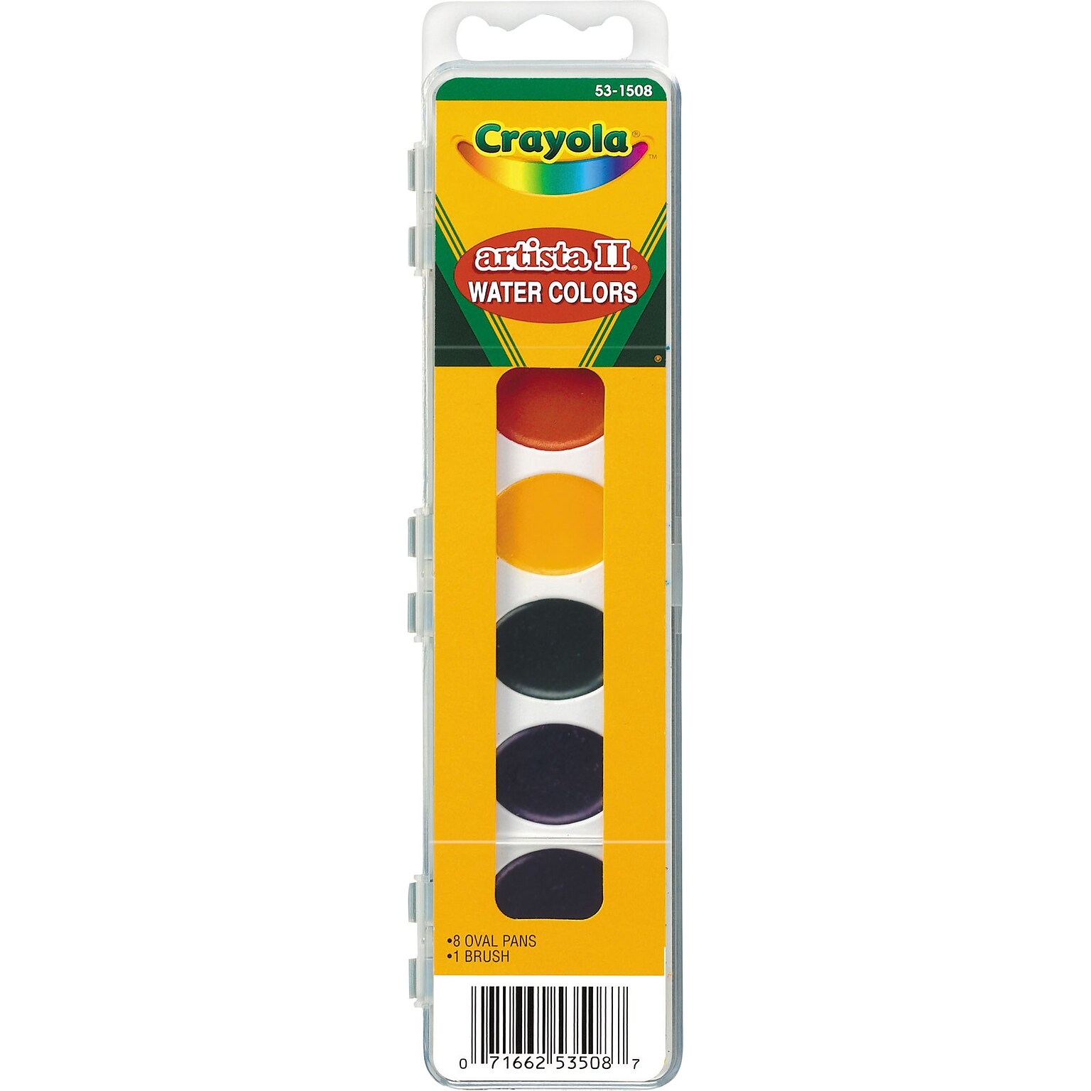 Binney & Smith Crayola® Arista II 8-Color Watercolor Set
