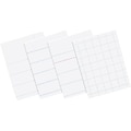 Pacon 5-Hole Punched Essay and Composition Paper 10-1/2 x 8, 3/8 Ruled with Red Margin, White, 500 Sheets/Pk