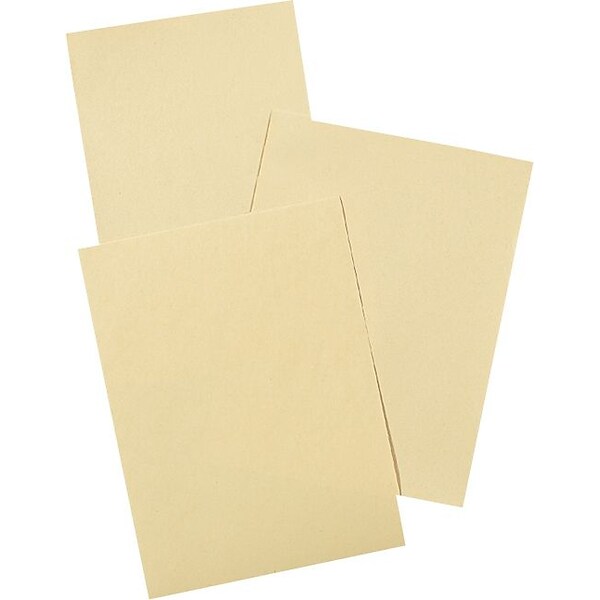 Cream Manila Drawing Paper, Economy 60-lb., 9 x 12, 500 Sheets/Pack