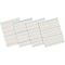 Pacon Zaner-Bloser 10-1/2 x 8, 1/2 Ruled Broken Midline Newsprint, White, 500 Sheets/Pk