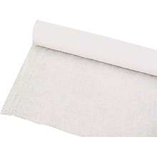 Tablemate® Linen-Like Fabric Table Roll, 40x50, White, 1 Roll per Pack