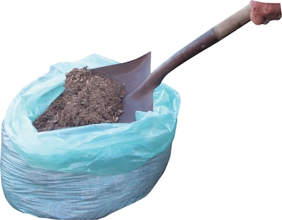 Stout by Envision 48 Gallon Compostable Trash Bags, Low Density, .85 Mil, 42 x 48, Green, 10 Bags/Roll, 4 Rolls  (STO4248E85)