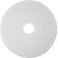 3M Low-Speed Floor Pad, Super Polishing Pad 4100, White, 16", 5/Carton (410016)