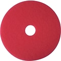 3M 14 Buffing Floor Pad, Pink, 5/Carton (510014)