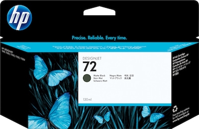 HP 72 Black Matte High Yield Ink Cartridge (C9403A)