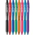 Pentel WOW Retractable Ballpoint Pens, Medium Point, Assorted Ink, 8/Pack (BK440CRBP8M)