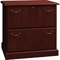 Bush Business Furniture Syndicate 30W 2Dwr Lateral File, Harvest Cherry