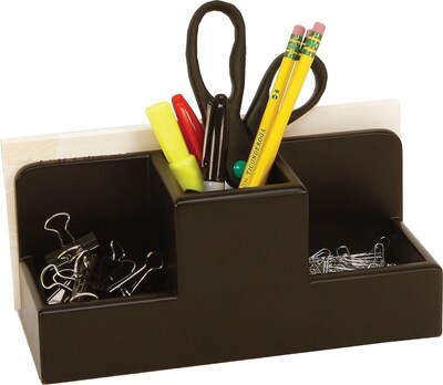C.R. Gibson® Desk Accessories; Black Birch Supply Caddy