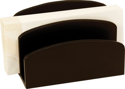 C.R. Gibson® Desk Accessories; Black Birch Letter Holder