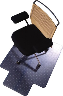 Cleartex Ultimat 35.04 x 46.85 Rectangular Chair Mat for Carpet, Polycarbonate (FC118923LR)