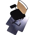 Cleartex Ultimat 35.04 x 46.85 Rectangular Chair Mat for Carpet, Polycarbonate (FC118923LR)