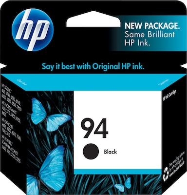 HP 94 Black Standard Yield Ink Cartridge, 24/Pack (C8765WN#140)