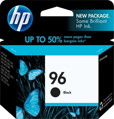 HP 96 Black Standard Yield Ink Cartridge (C8767WN#140)