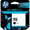 HP 98 Black Standard Yield Ink Cartridge (C9364WN#140)