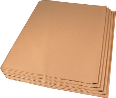 Bags & Bows Recycled Kraft Tissue Paper, 30 x 20, Brown, 480/Pack (11-01-8)