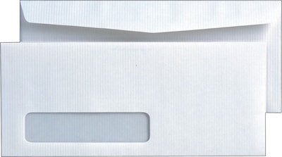 Quality Park Park Ridge #10 Window Envelope, 4-1/8 x 9-1/2, White, 500/Box (21330)