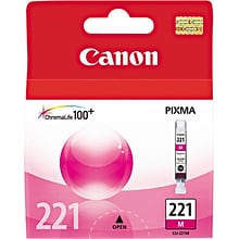 Canon 221 Magenta Standard Yield Ink Cartridge   (2948B001)