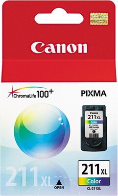 Canon 211XL TriColor High Yield Ink Cartridge (2975B001)