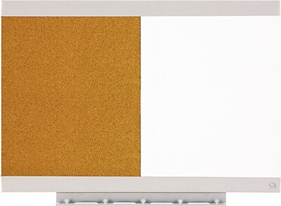 Quartet® Envi™ Combination Board, 23 x 17, Magnetic Dry-Erase/Cork, Aluminum