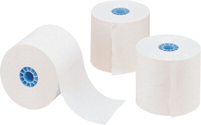 PM Company Cash Register 2-1/4 Bond Rolls Single-Ply; 2-1/4x150