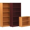 Offices to Go Superior Laminated Bookcase, American Dark Cherry, 3-Shelf, 48H (TDSL48BC-ADC)