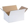 11.75 x 8.75 x 4.75 Shipping Boxes, 32 ECT, White, 25/Bundle (1184SCW)