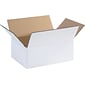11.75" x 8.75" x 4.75" Shipping Boxes, 32 ECT, White, 25/Bundle (1184SCW)