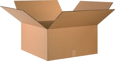 24 x 24 x 12 Shipping Boxes, 48 ECT Double Wall, Brown, 10/Bundle (BS242412HDDW)
