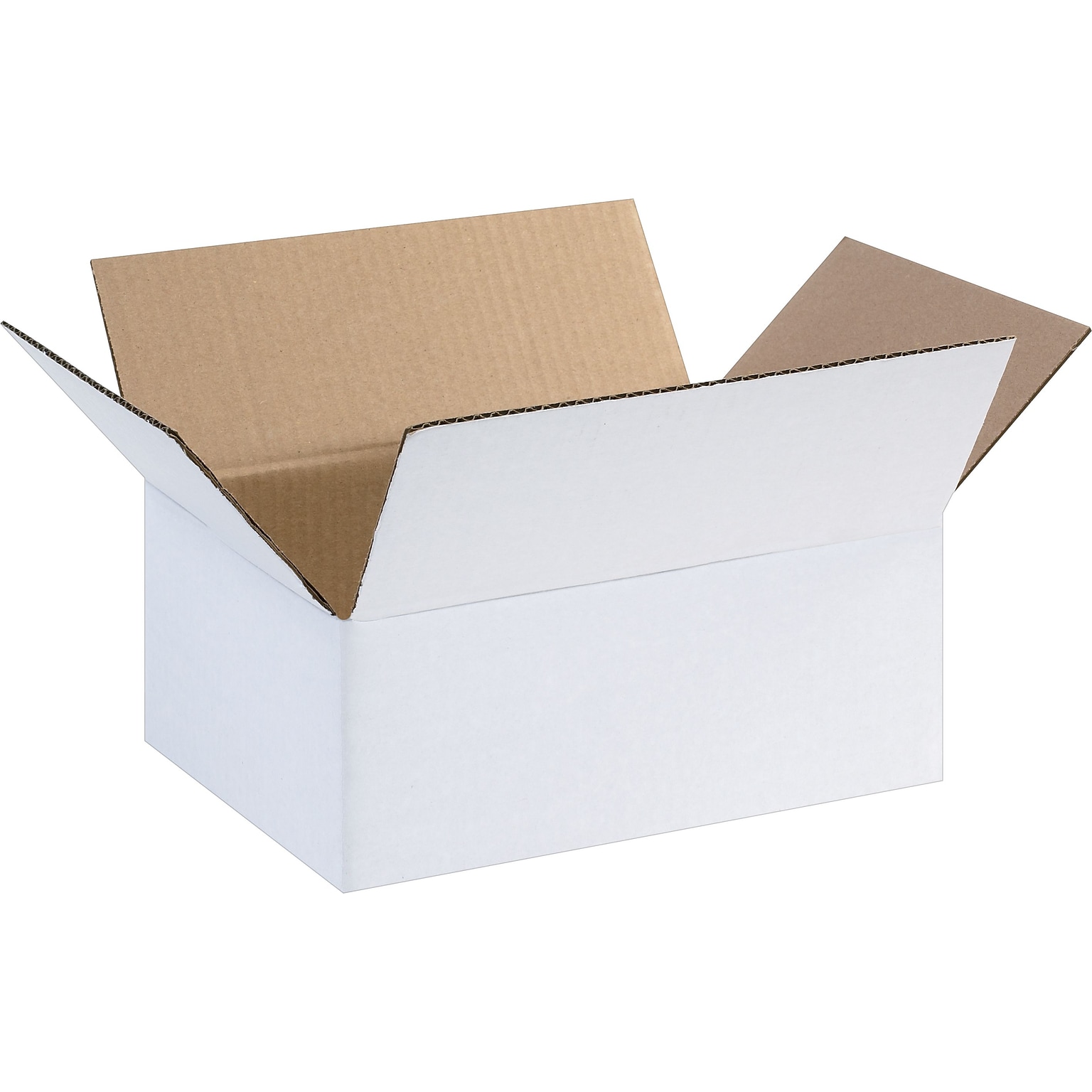 11.25 x 8.75 x 6 Shipping Boxes, 32 ECT, White, 25/Bundle (1186RW)