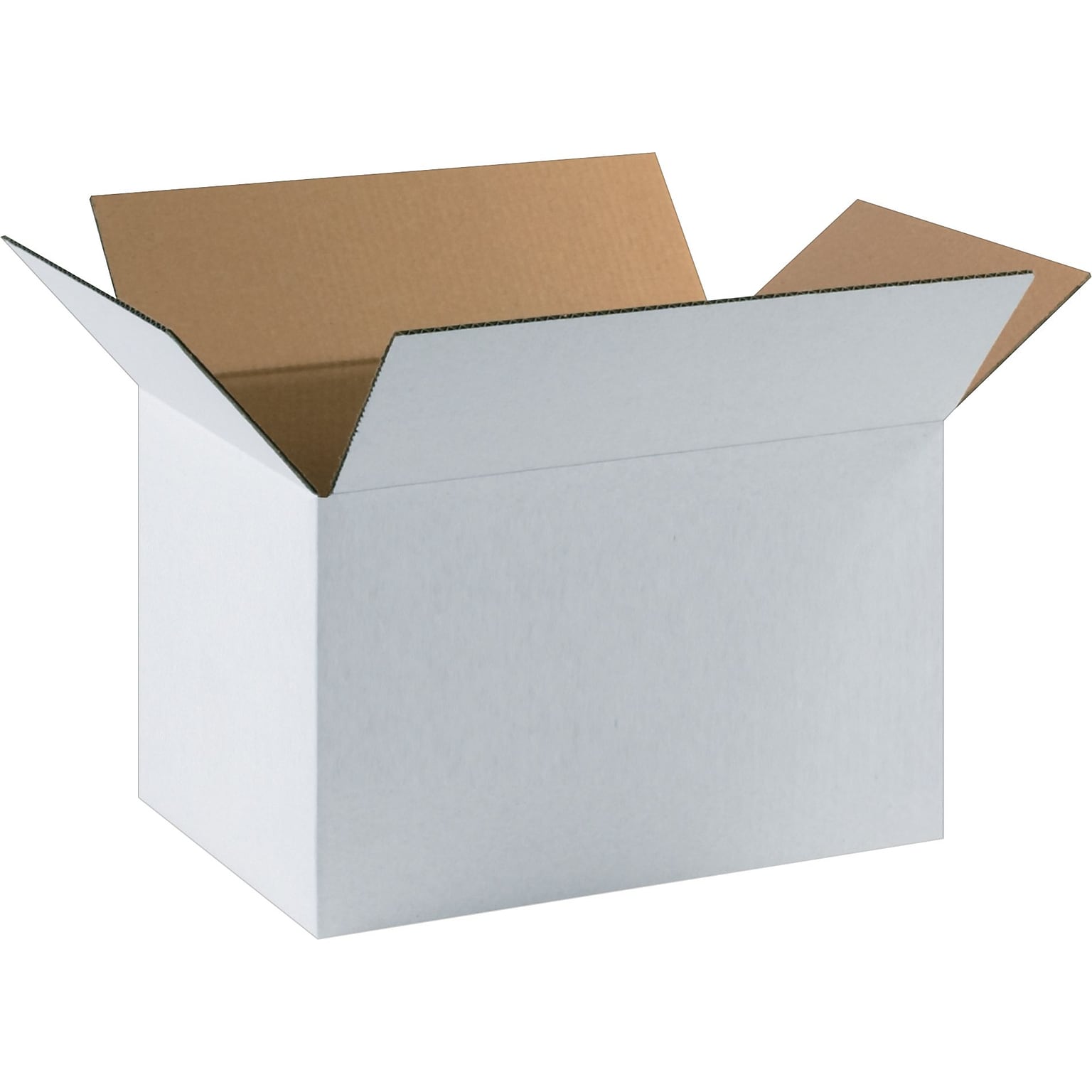 17.25 x 11.25 x 10 Shipping Boxes, 32 ECT, White, 25/Bundle (171110W)